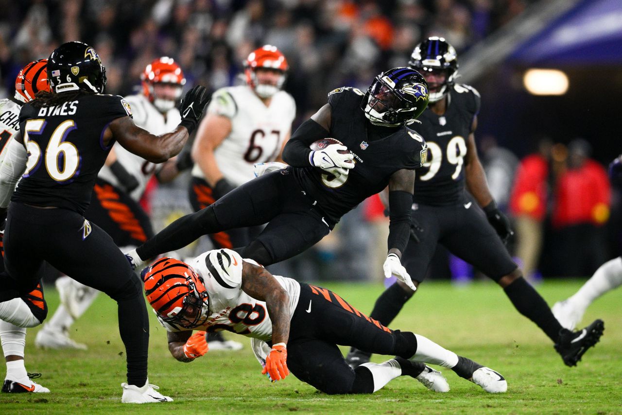 PHOTOS: Cincinnati Bengals at Baltimore Ravens, Oct. 9