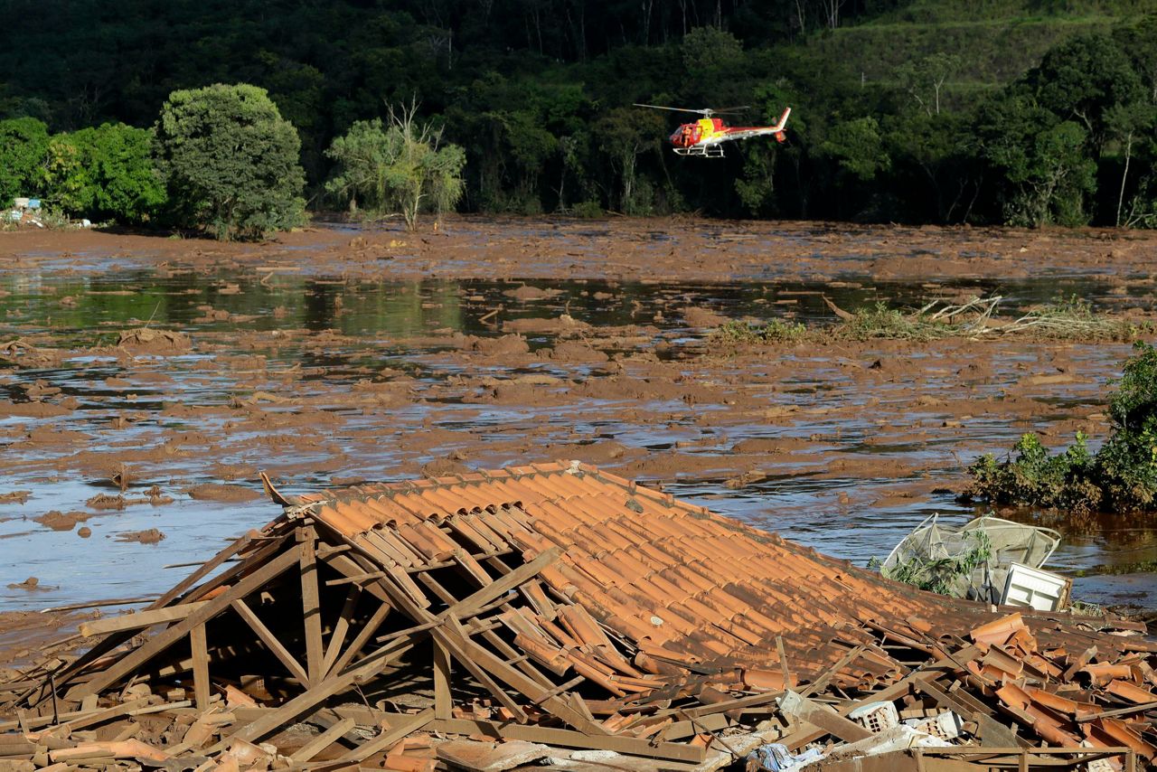 Firefighters Search Mud After Brazil Dam Collapse; 58 Dead