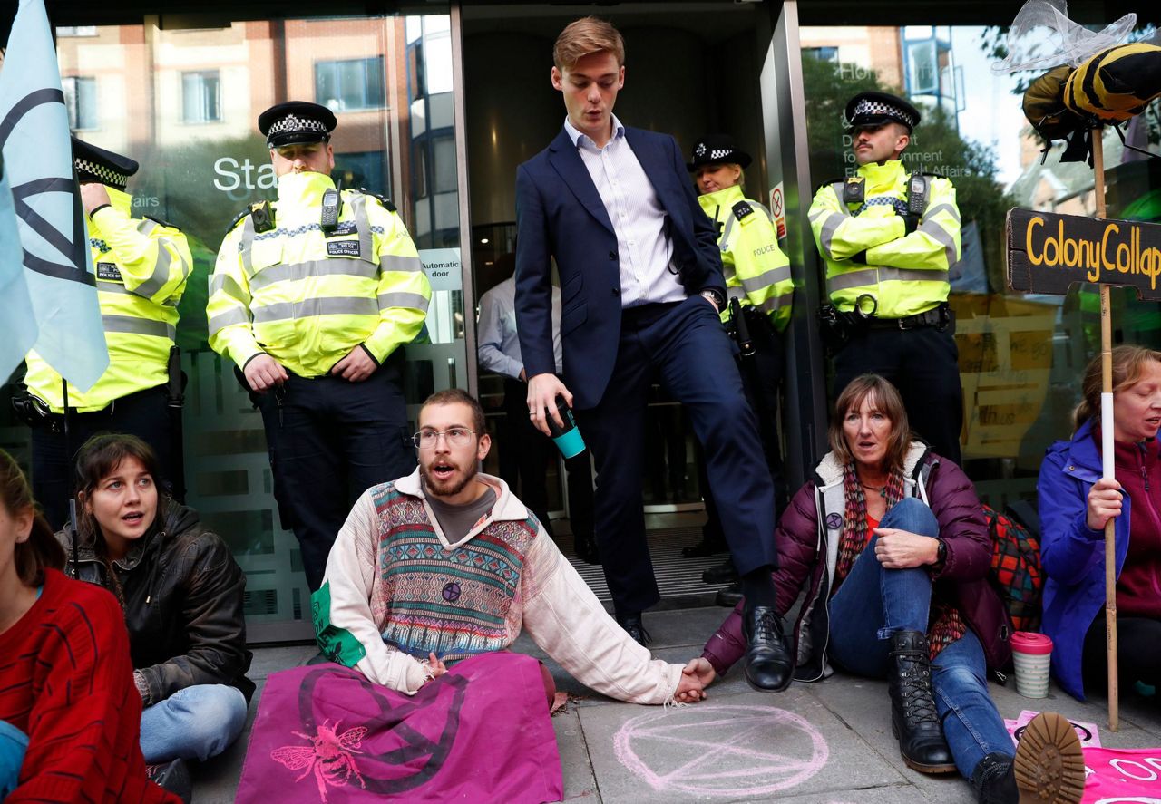 Climate activists block roads, protest in Australian cities
