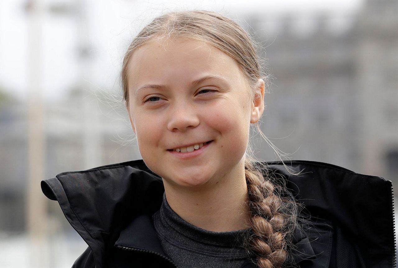 Eco-activist Greta Thunberg sets sail for New York