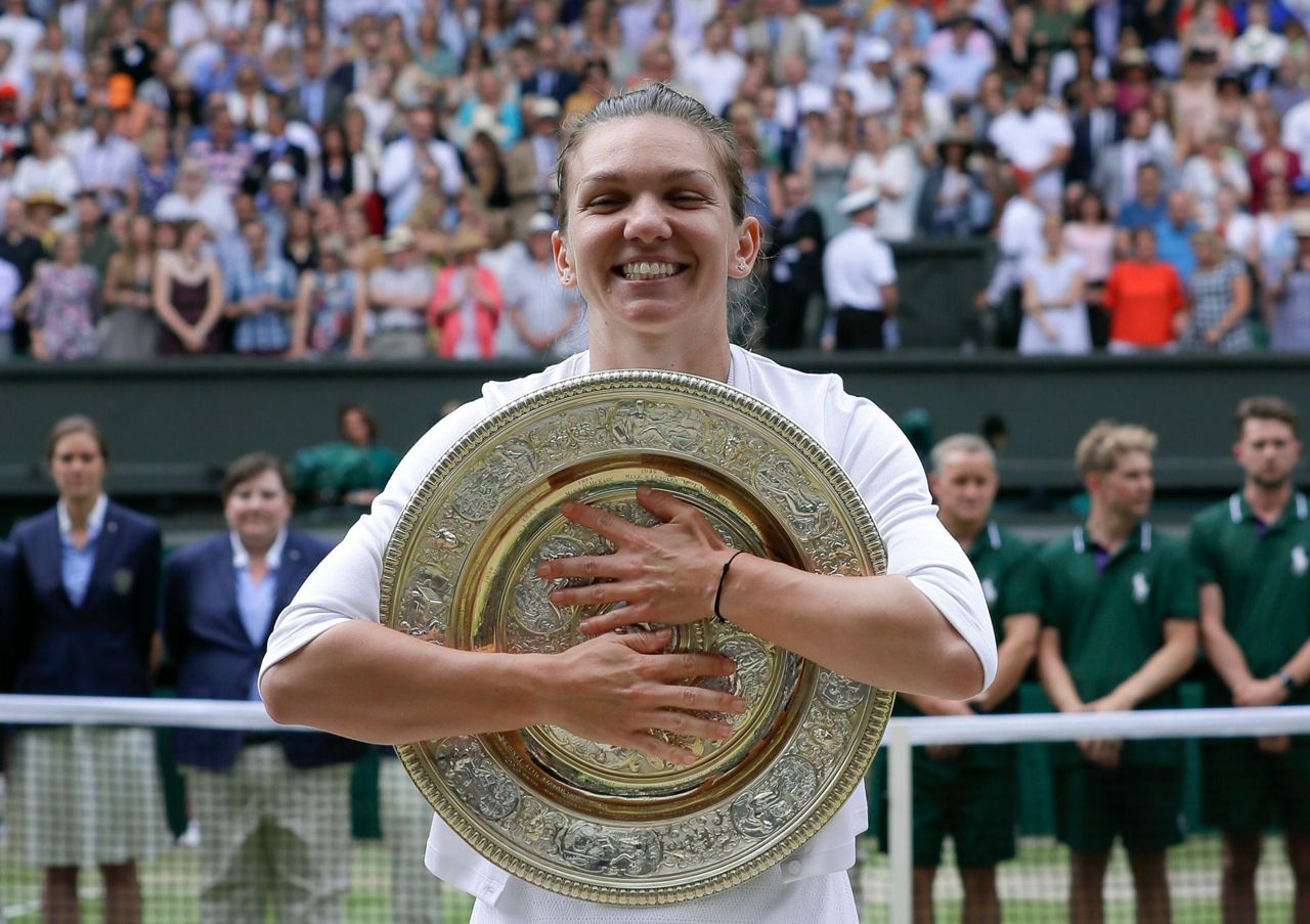 Simona Halep wins Wimbledon