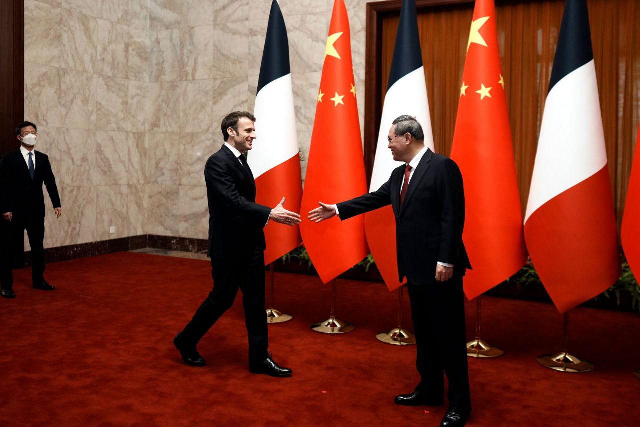Macron in China wants 'common path' on peace in Ukraine