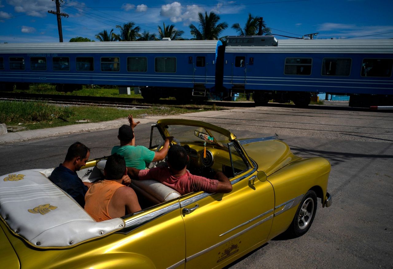 Cuba debuts modern Chinese train as rail overhaul begins