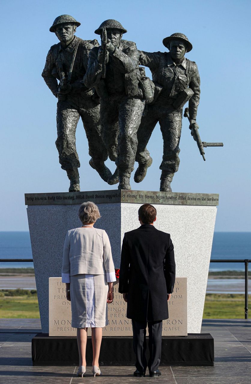 'Freedom's Altar' Leaders pay tribute at DDay ceremonies