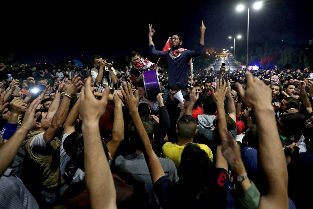 Jordan protests resume despite resignation of embattled PM