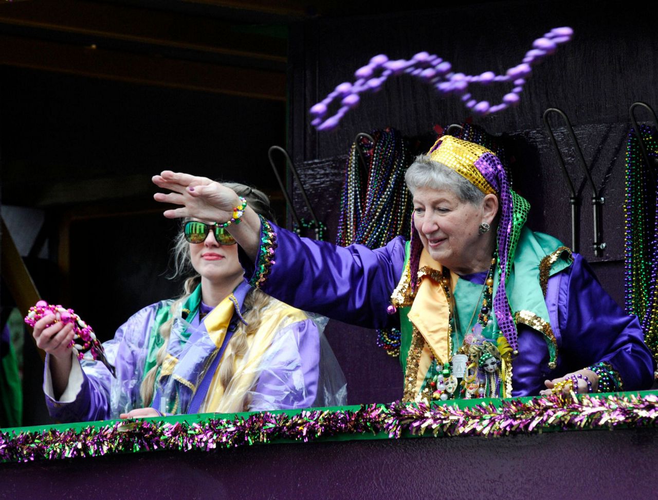 Mardi Gras hits Mobile, Alabama Greenwood Acres Campground