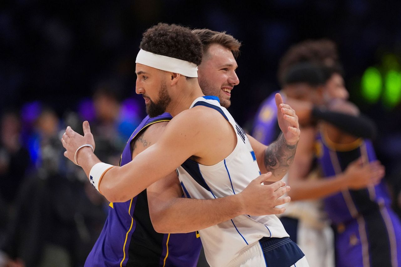 Luka Doncic leads the Lakers against the Mavericks in their first ...