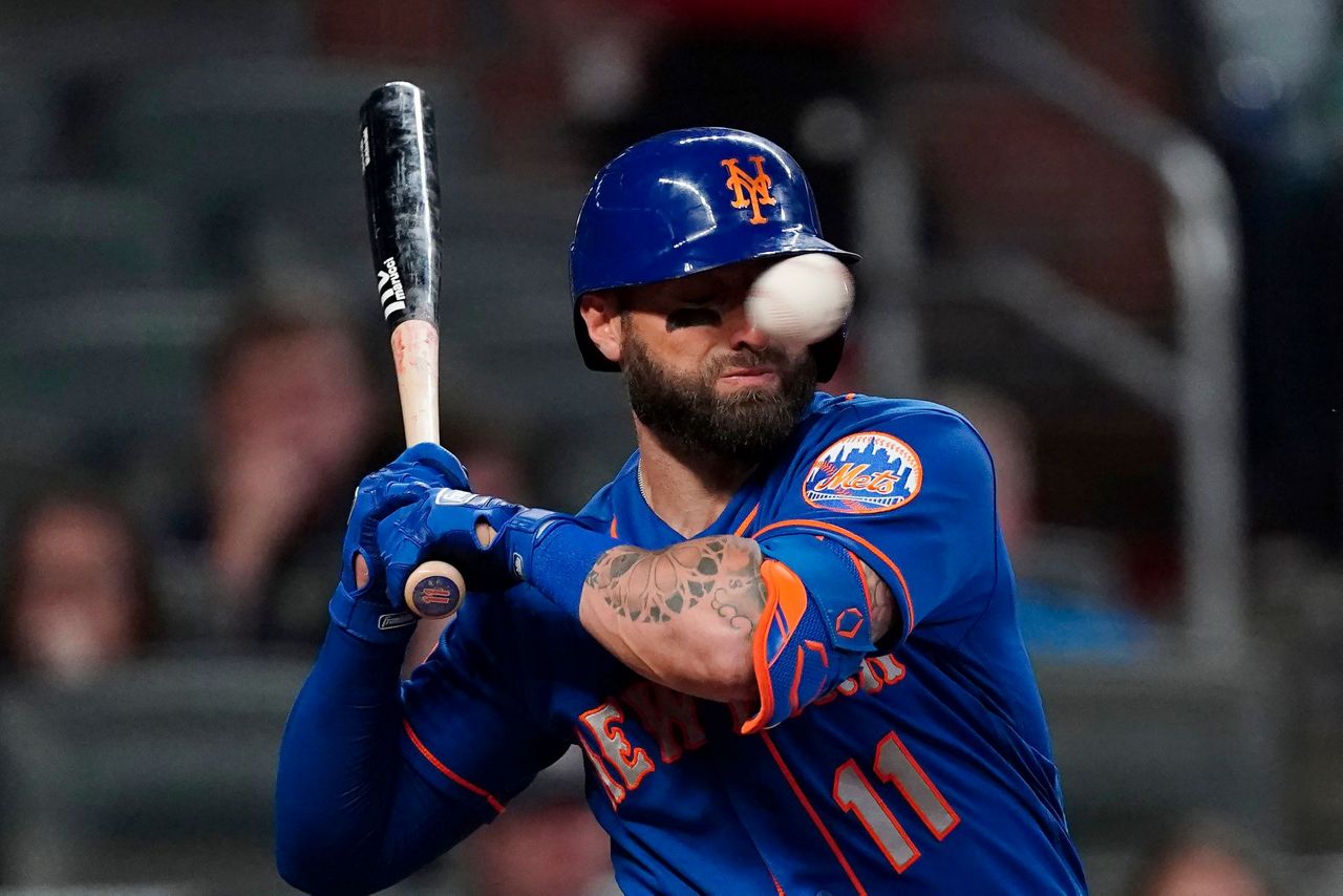 Mets' Michael Conforto grounds out in first MLB at-bat, gets RBI