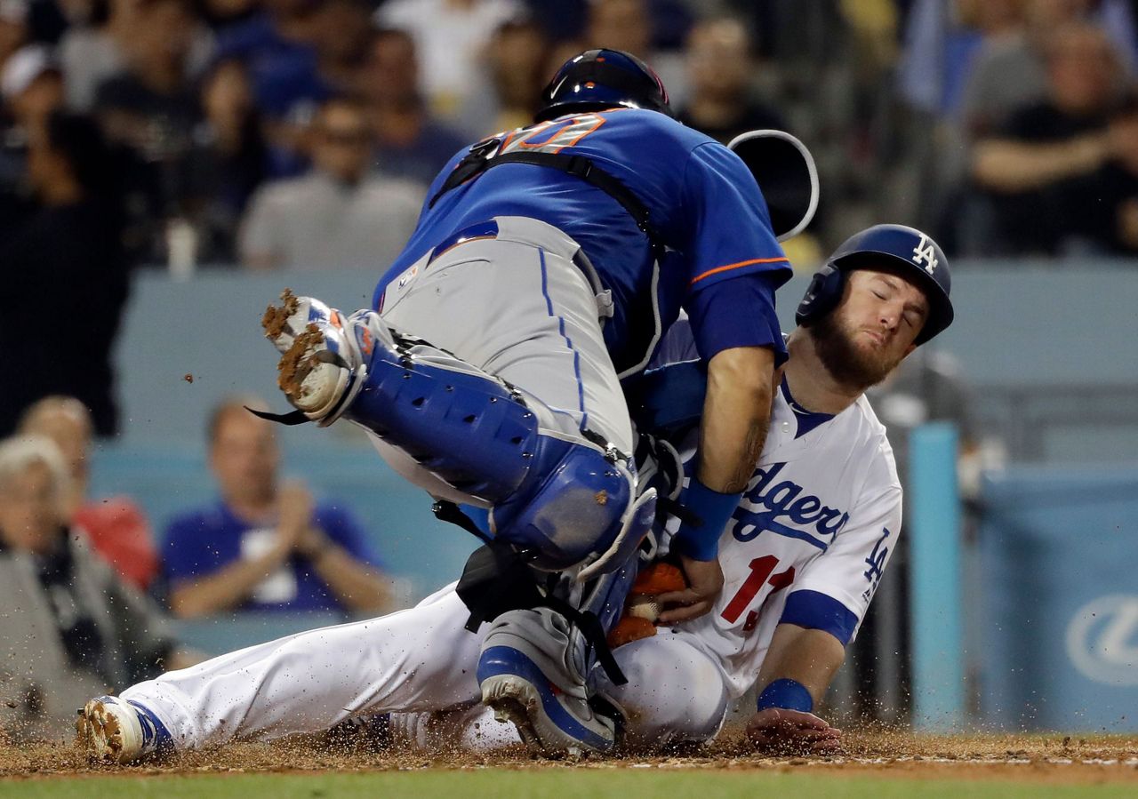 Dodgers Rally For 4 In 9th Off Díaz To Defeat Mets 9-8