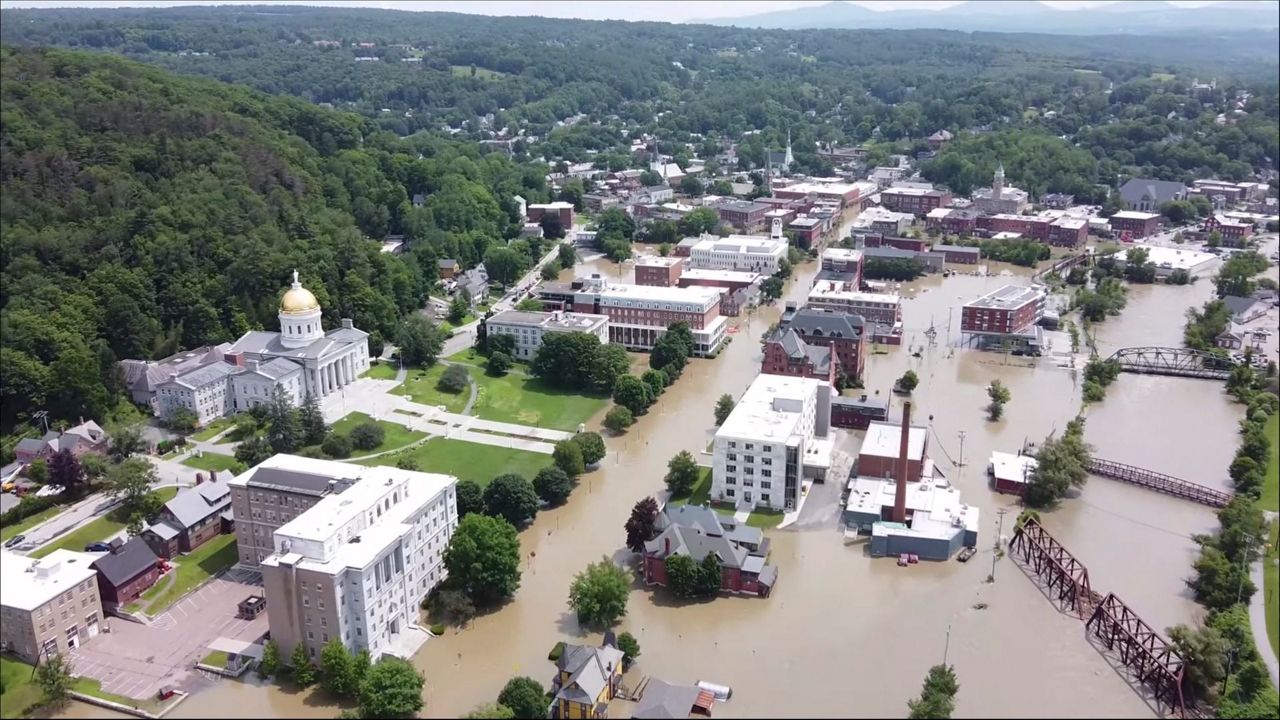 Man drowns in home in Vermont's 1st recorded flooding death