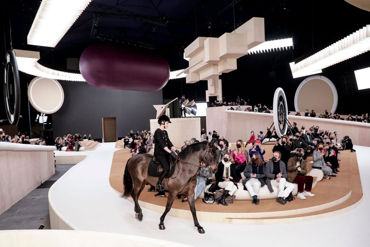 Chanel Gallops Into Paris With Royalty On Horseback