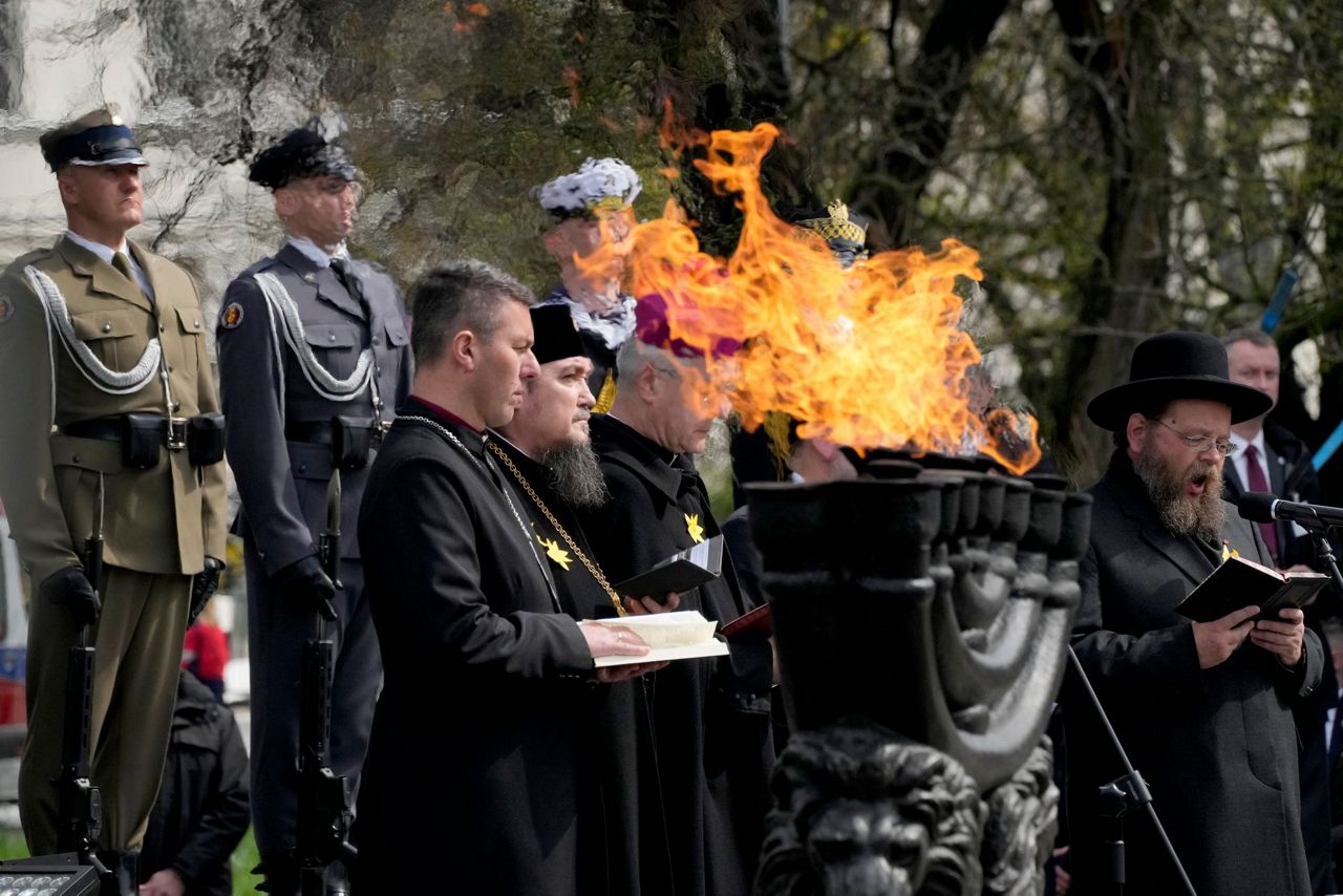 Warsaw Ghetto Uprising commemorated on 80th anniversary