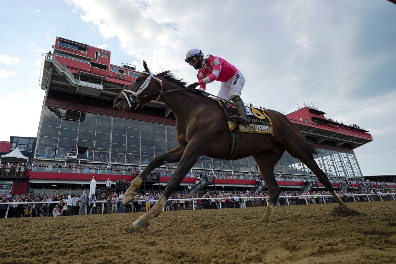 111 Rombauer wins Preakness after skipping Kentucky Derby