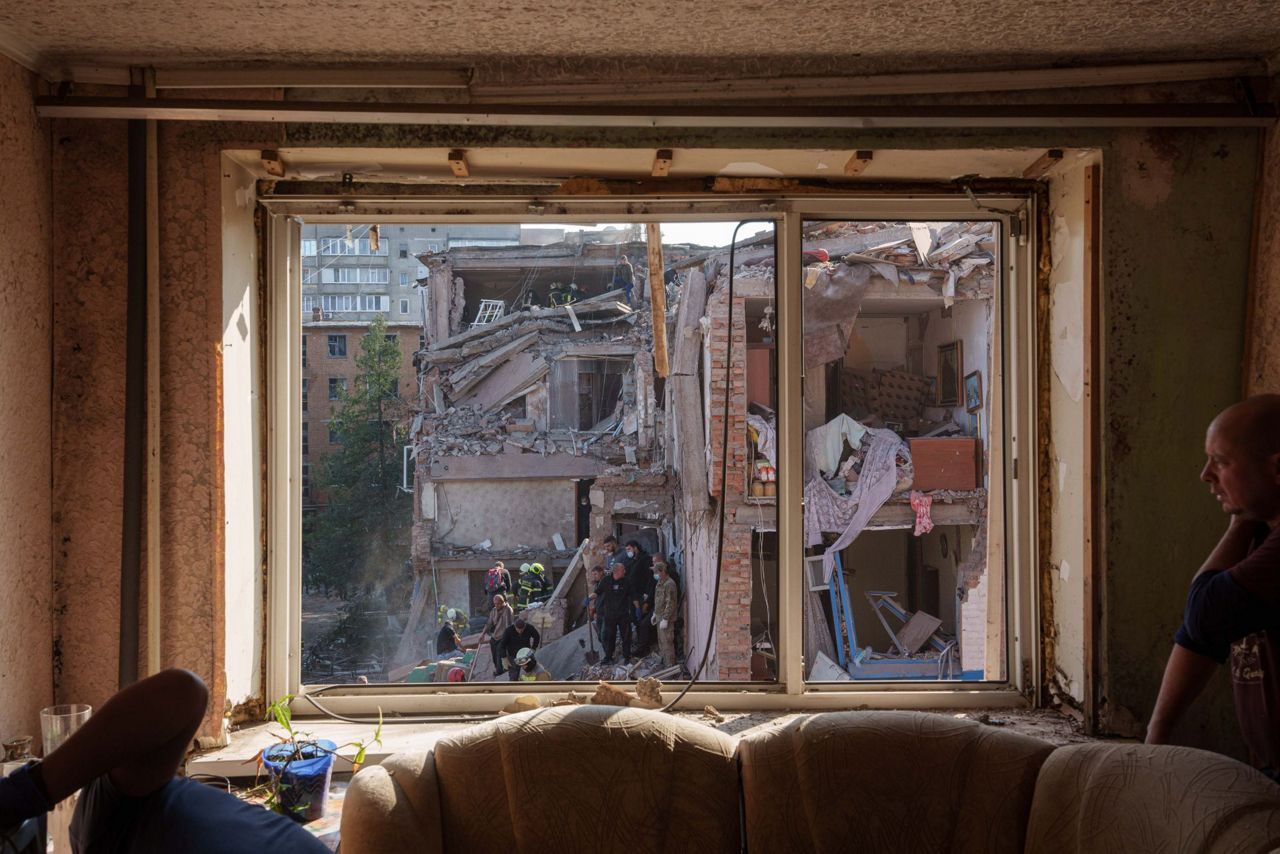 Rescuers pull bodies from rubble as Ukraine's death toll rises to 22 ...