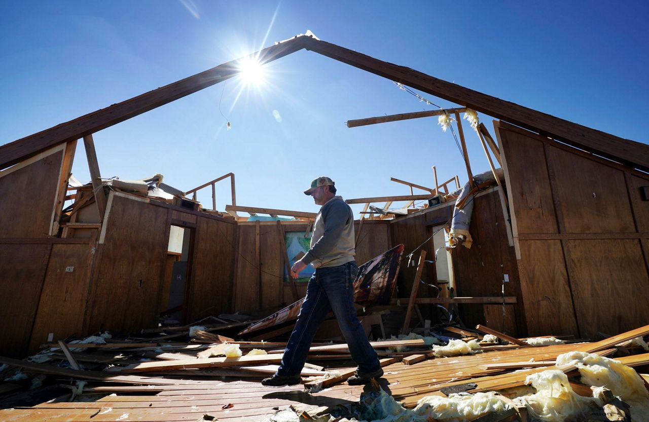 1 dead, dozens hurt as tornadoes hit Texas and Oklahoma
