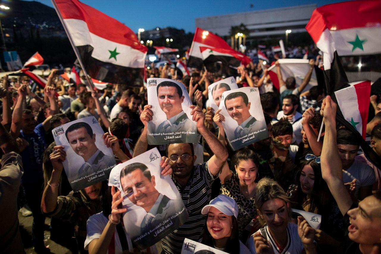 Syria's Assad Wins A Fourth Term In A Predictable Landslide