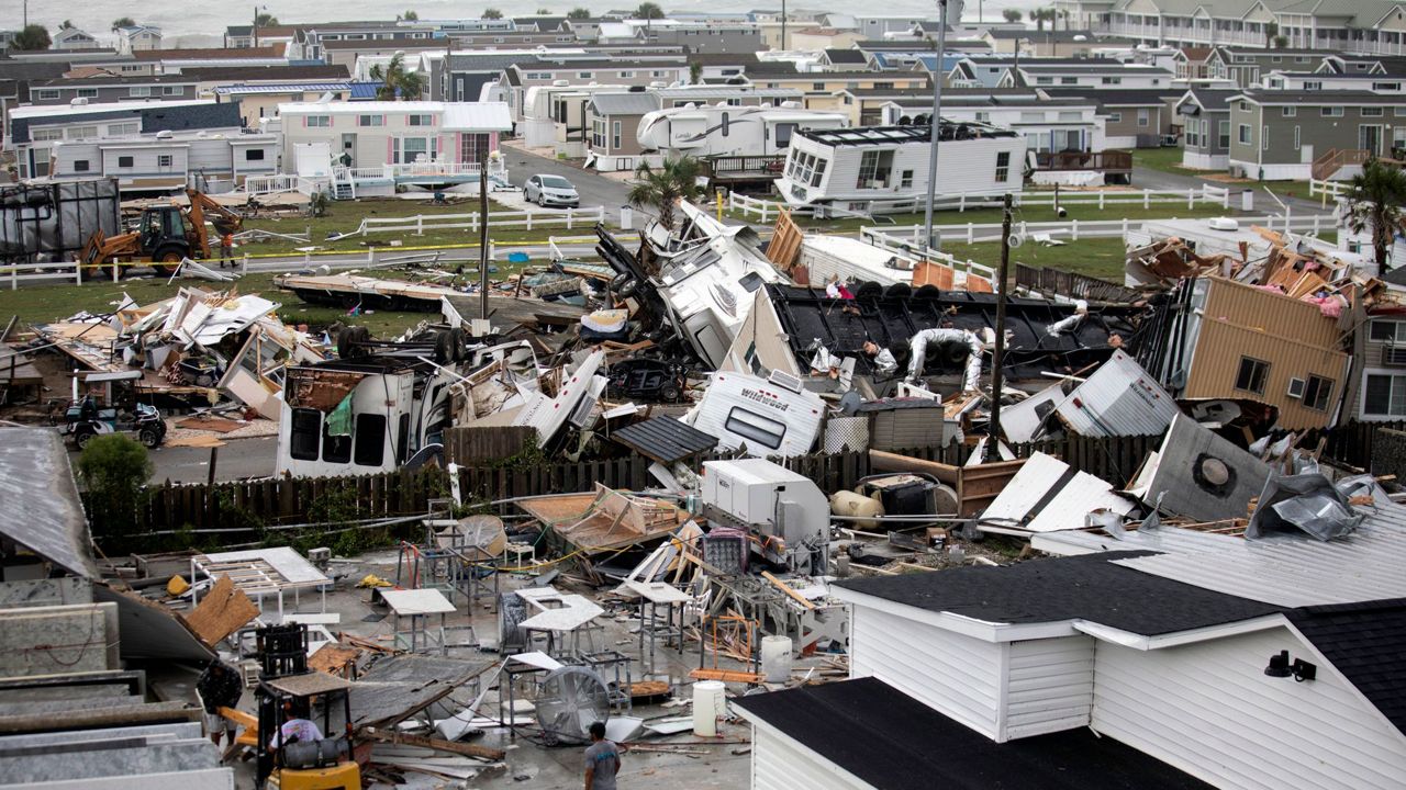 South Carolina High Winds Damage