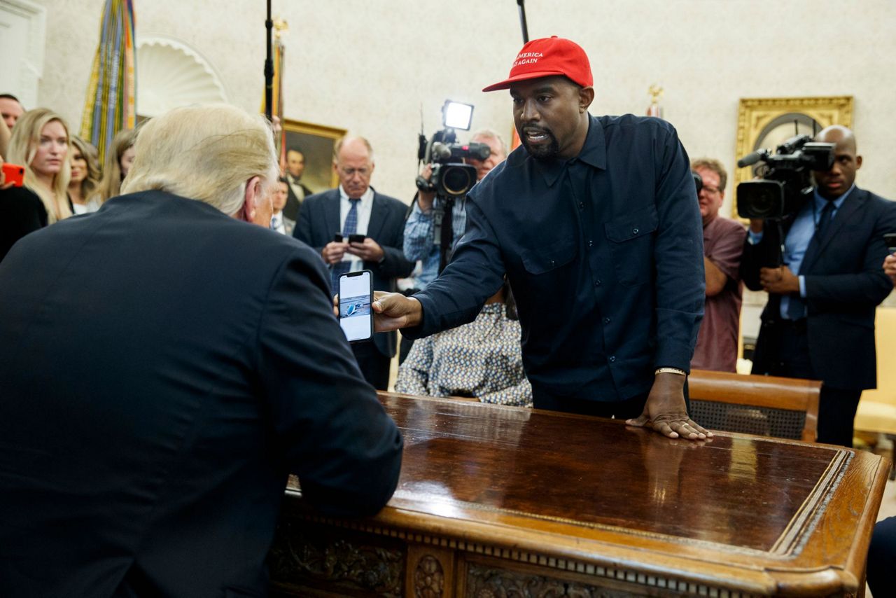Kanye West delivers jawdropping show in Oval Office
