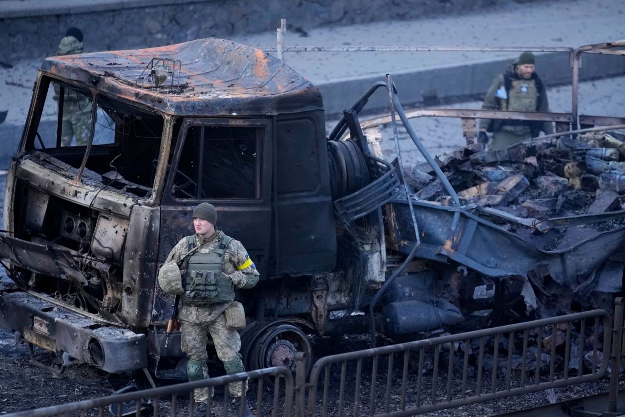 нападение на колонну 451 полка 2 го батальона