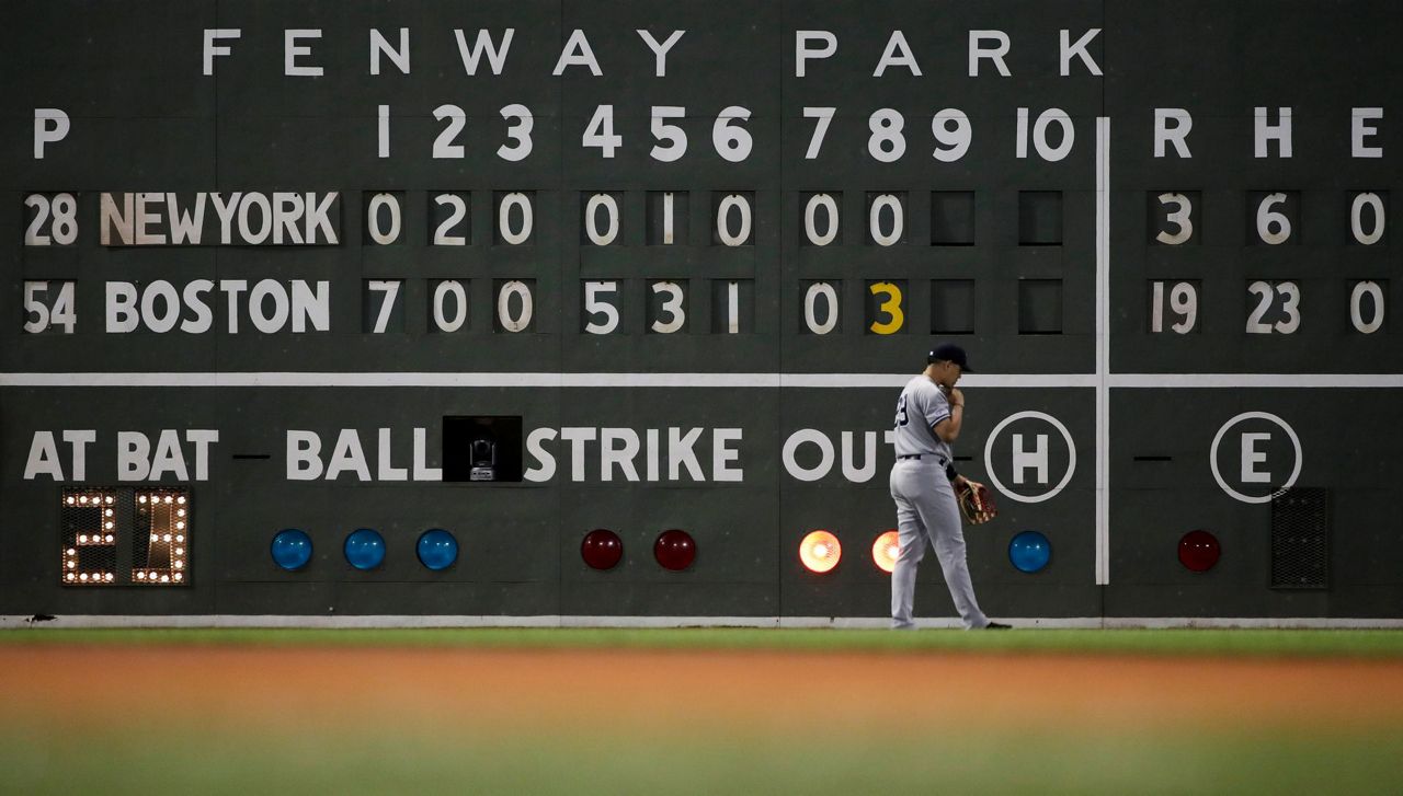 Longtime rivals Red Sox, Yankees, back at it in AL wild card