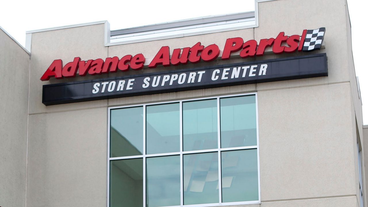 Advance Auto Parts headquarters, in Roanoke, Va., is shown, Oct. 16, 2013. (Stephanie Klein-Davis/The Roanoke Times via AP, File)