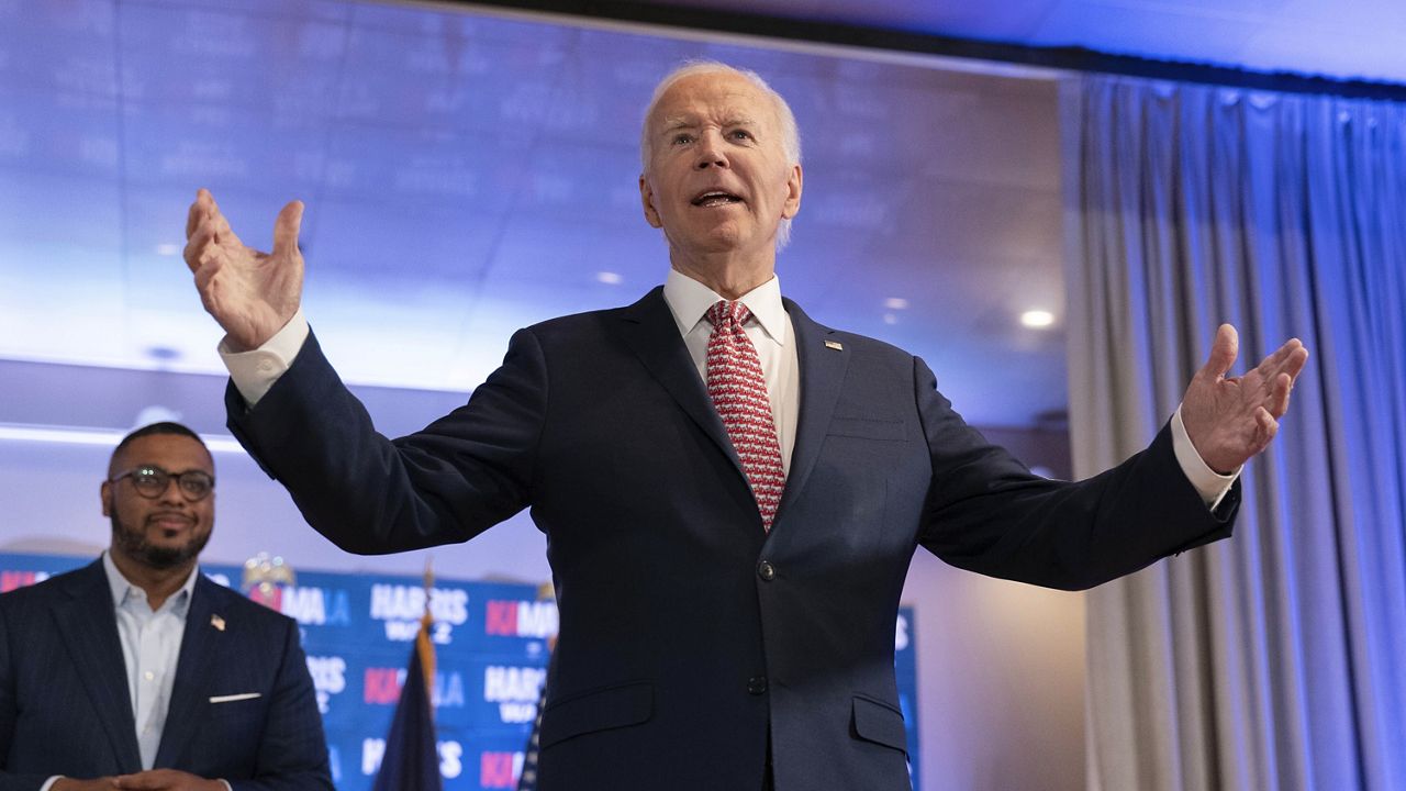 Biden says Harris will 'chart her own course' as president