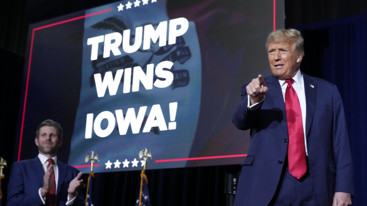 Trump wins Iowa in first step towards third GOP nomination