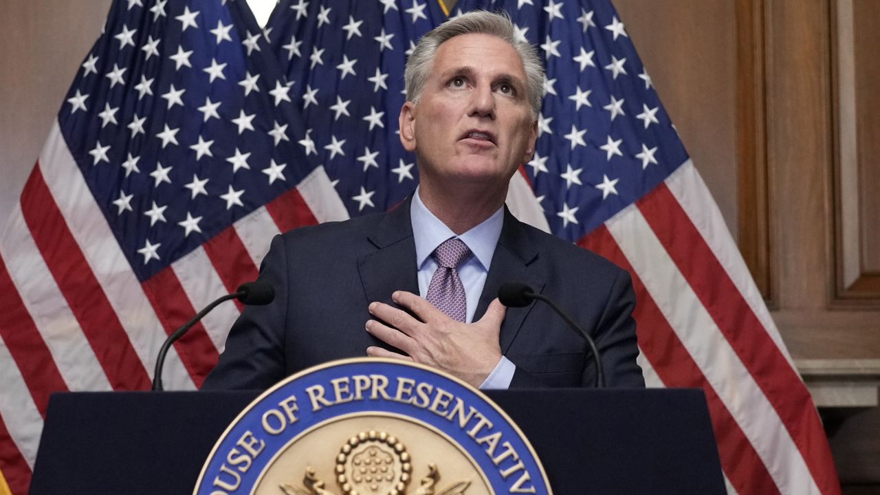 Former Speaker of the House Rep. Kevin McCarthy, R-Calif. (AP Photo)