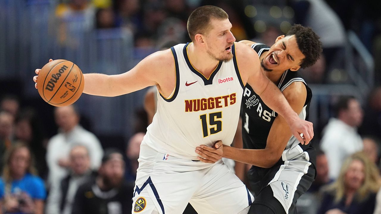 Jokic and Nuggets beat the Spurs 122-111 in overtime