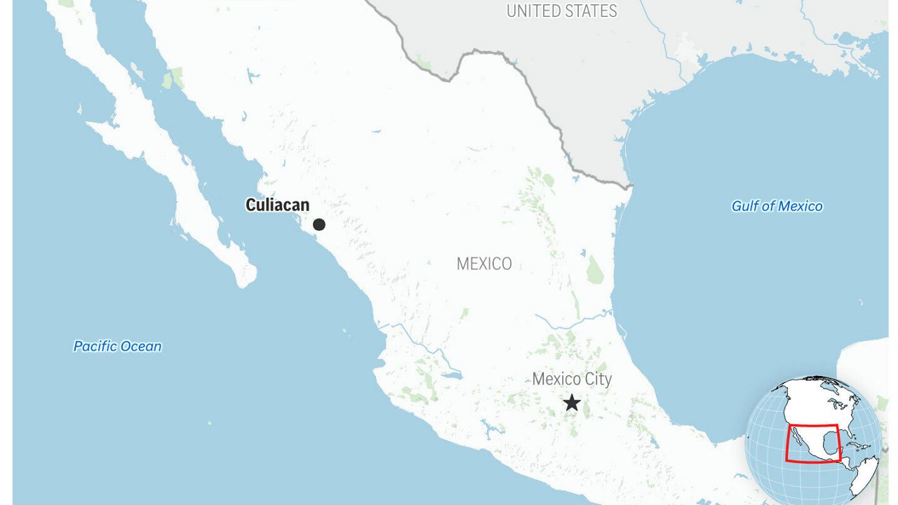 Schools and businesses in Culiacan, Mexico, are closed and security has been increased as violent clashes play out between factions of the Sinaloa cartel. (AP Graphic)