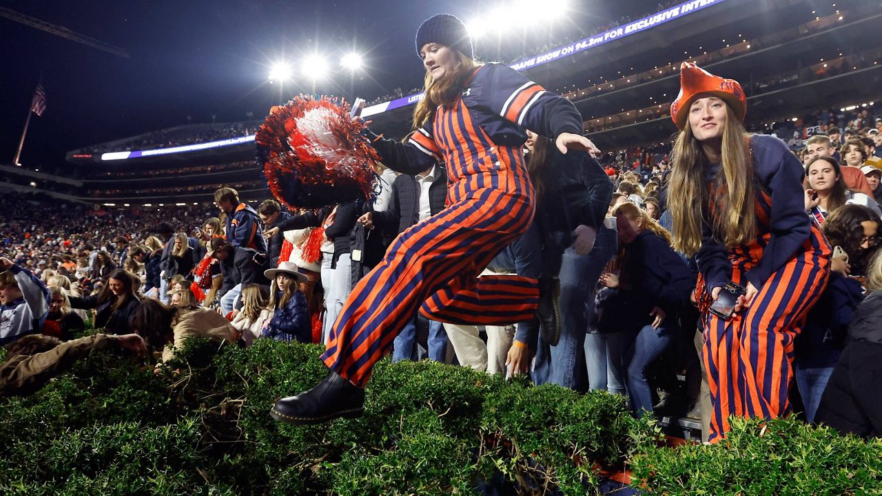 Auburn wins 43-41, four-OT thriller over playoff hopeful No. 15 Texas A&M