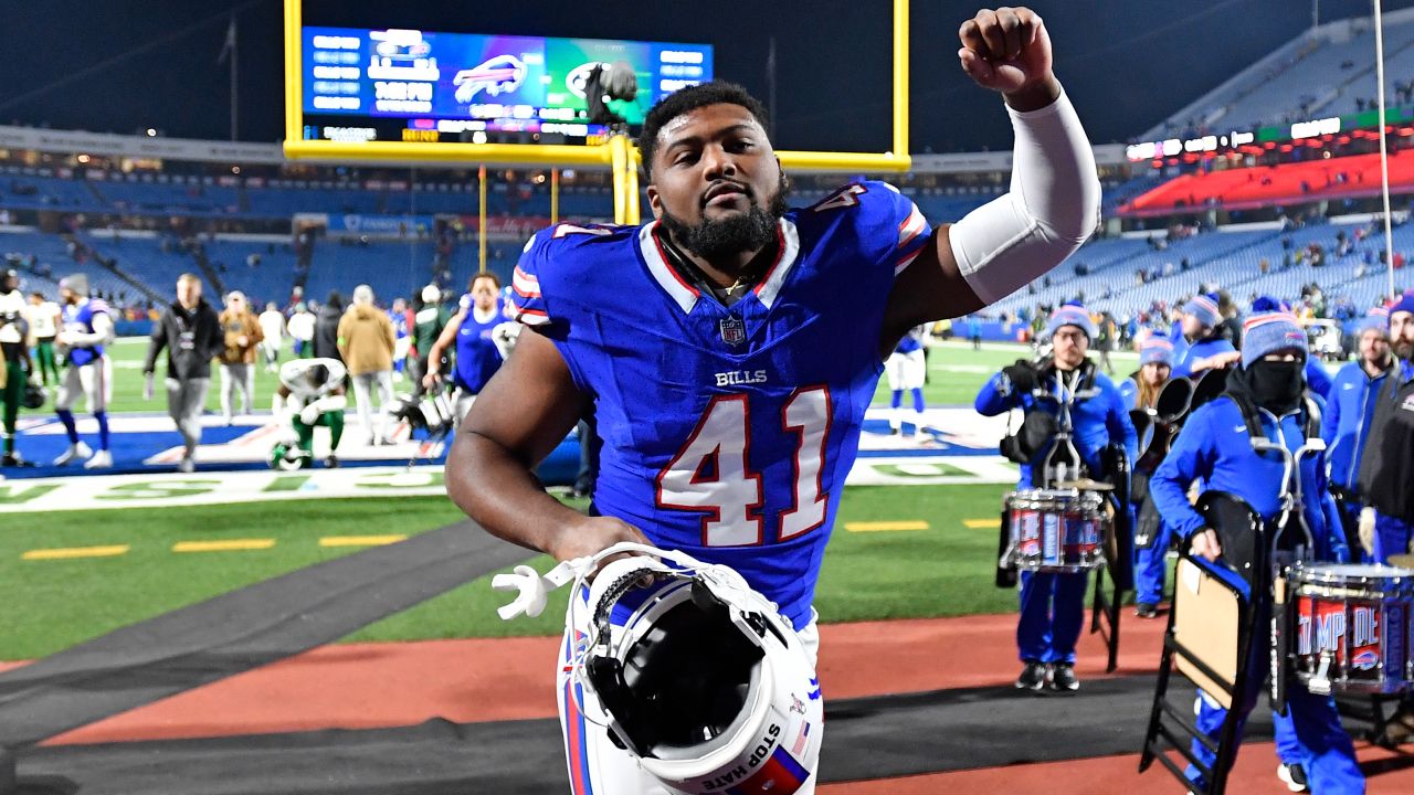 Buffalo Bills fullback Reggie Gilliam (AP Photo/Adrian Kraus)