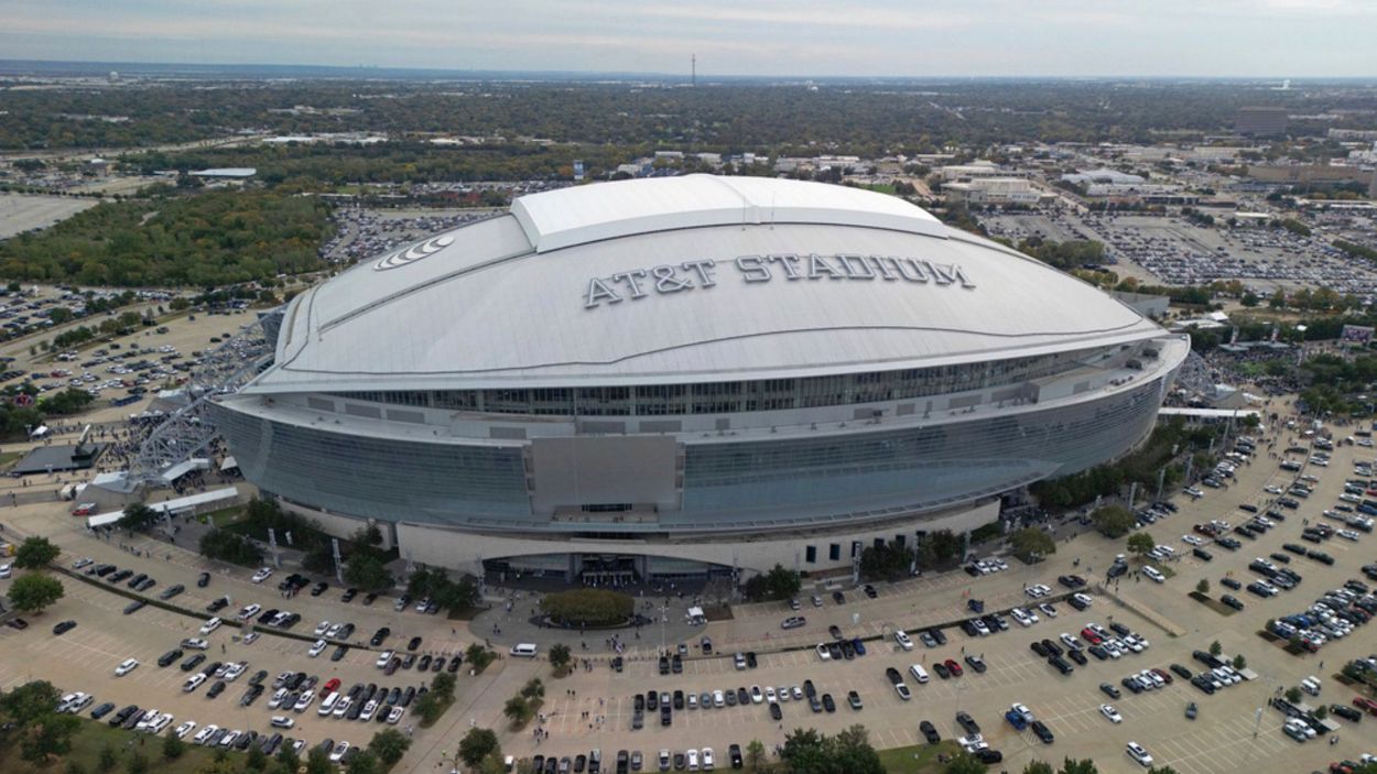 <strong> AT&amp;T Stadium de Arlington en Texas. Foto AP</strong>   