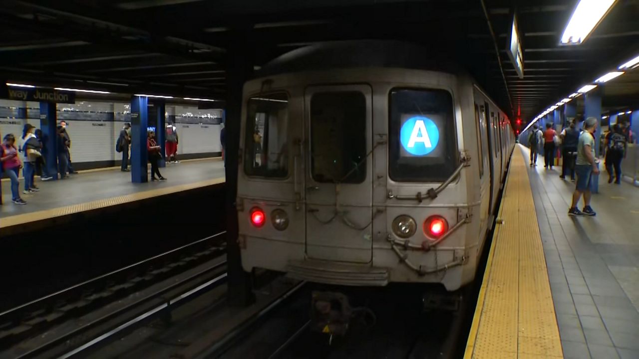 Track repair work disrupts A, B, C and D service amid morning commute