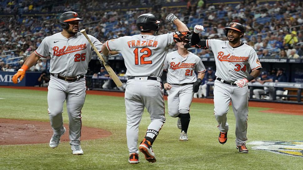 Orioles beat Rays 8-6 after nearly blowing a seven-run lead