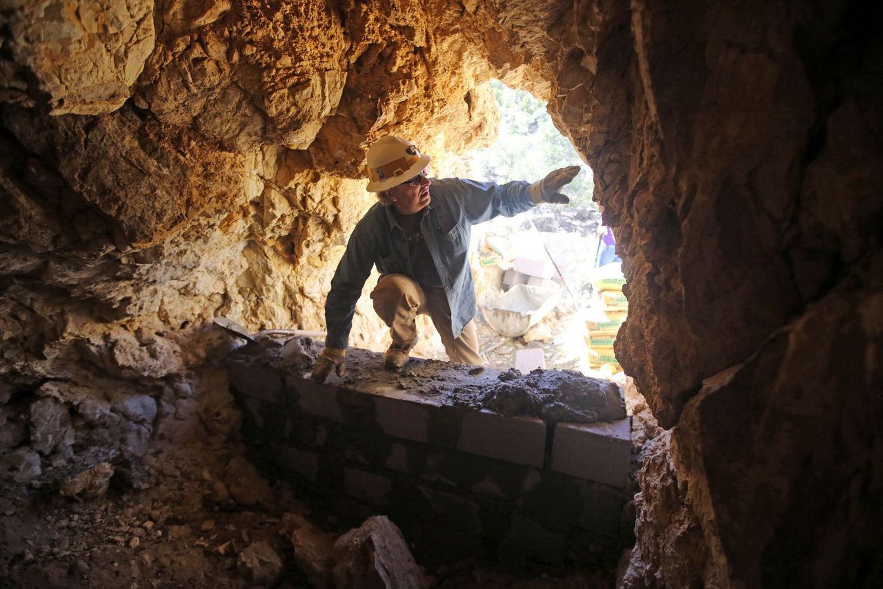 AP PHOTOS As Utah closes old mines, adventurers slip inside
