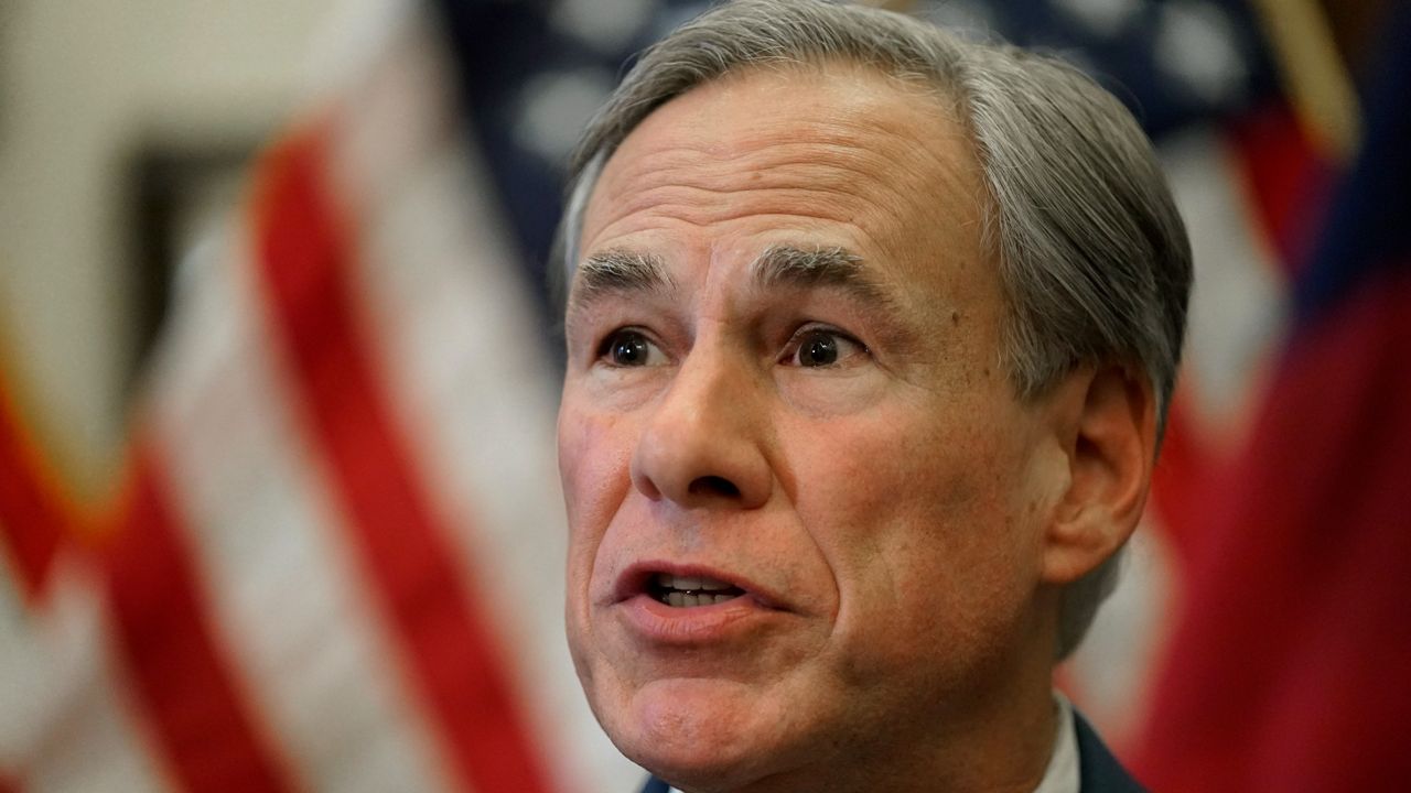 Texas Gov. Greg Abbott appears in this file image. (Associated Press)