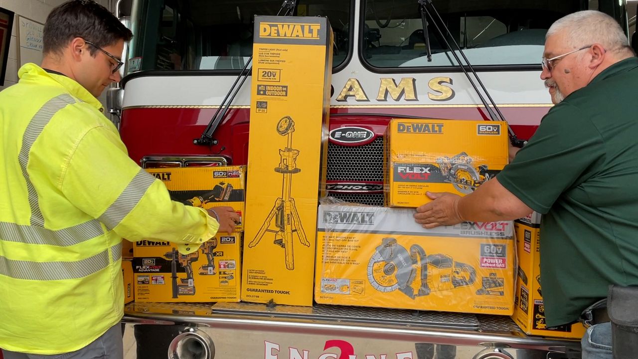 Donation adds to the toolbox of the Adams Fire Department