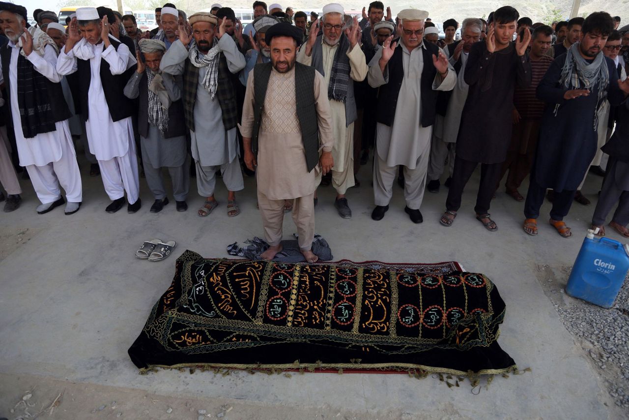 Afghanistan revises death toll from suicide bombing to 34