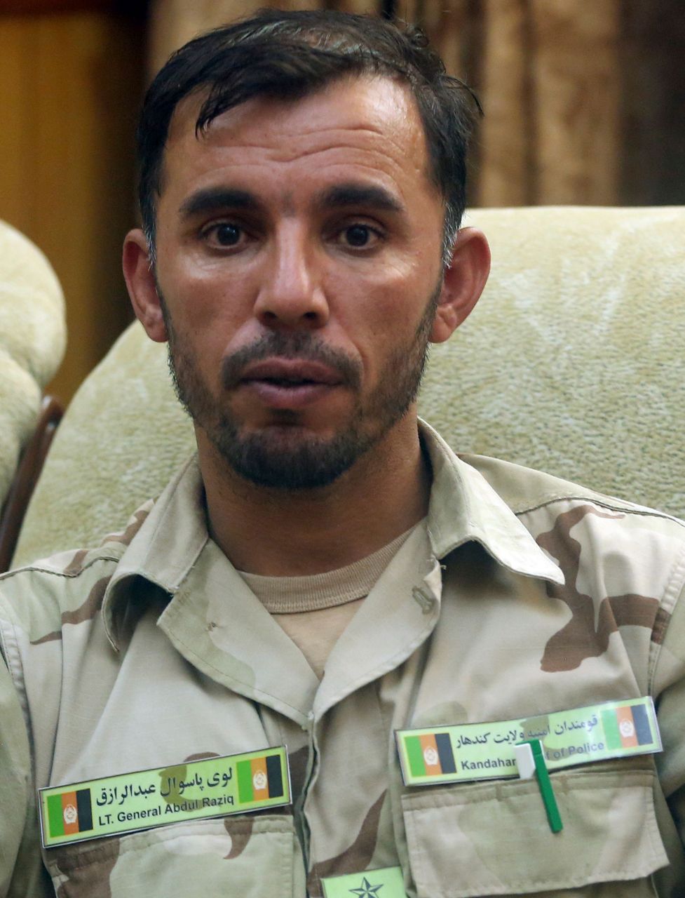 The Latest: Afghans to bury powerful Kandahar police chief