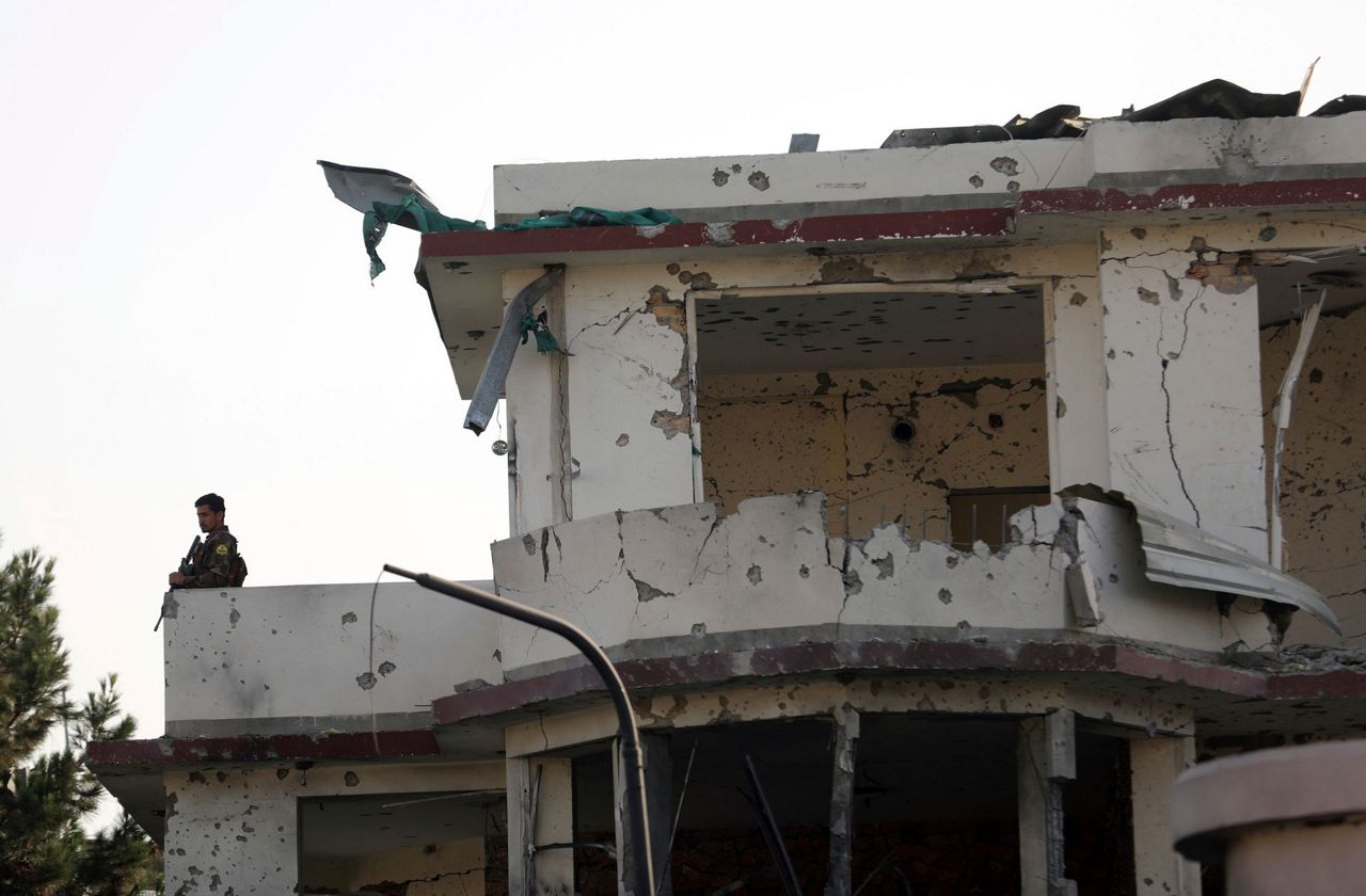 Powerful explosion in upscale neighborhood of Afghan capital