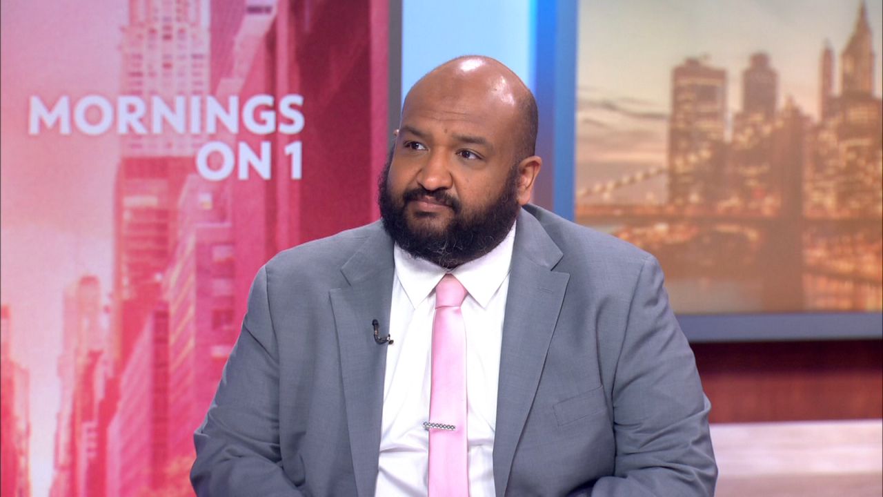 Acting Housing Commissioner Ahmed Tigani joined “Mornings On 1” Friday. (Spectrum News NY1)