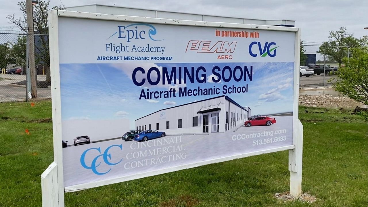 Aircraft mechanic school being built