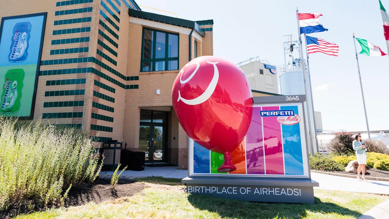 The company that makes Airheads unveils new sign that could be a 'landmark' for NKY