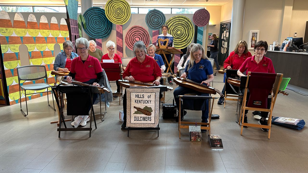 Hills of Kentucky Dulcimers share their love of music