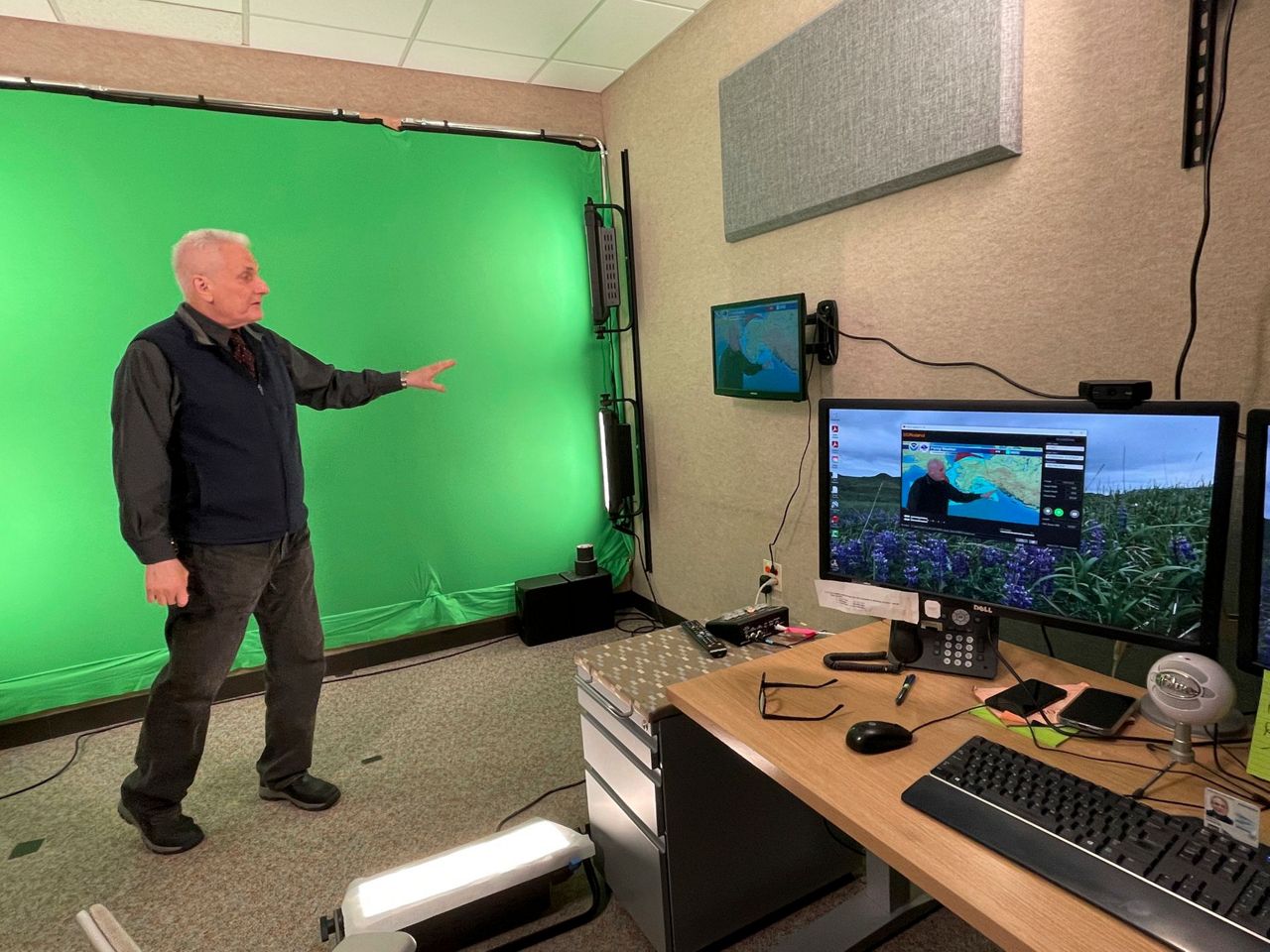 How's the weather up there? It'll be harder for Alaska to tell as