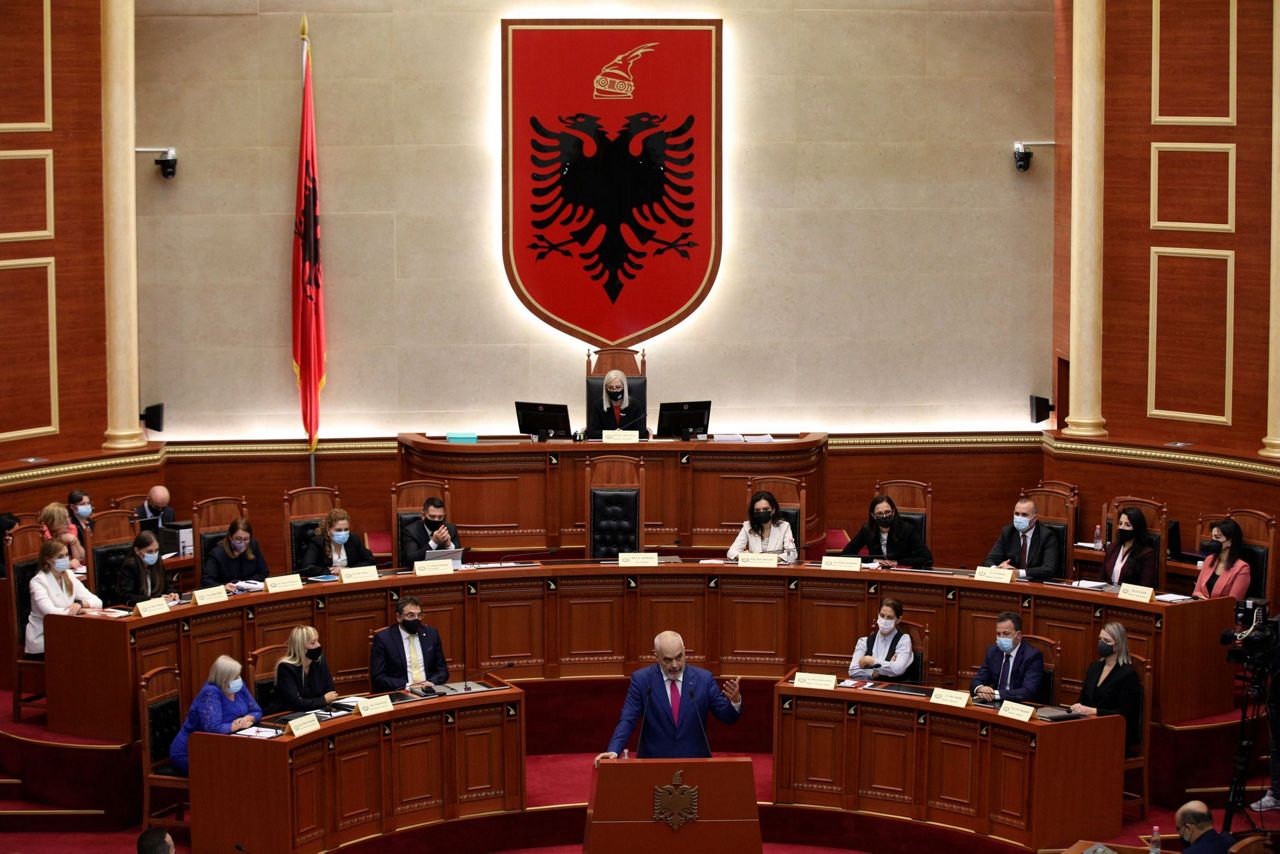 Albania claims global leadership for women in government
