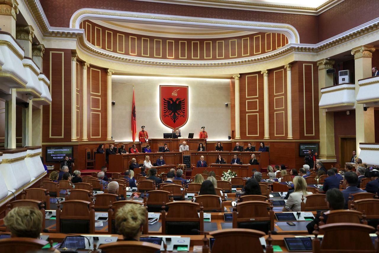 Albania's newly sworn-in president urges political unity
