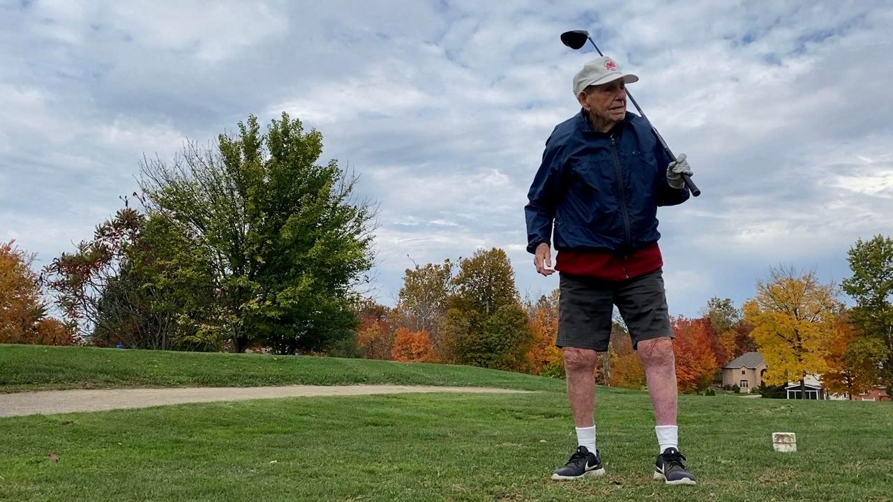 100-year-old golfer still enjoying life