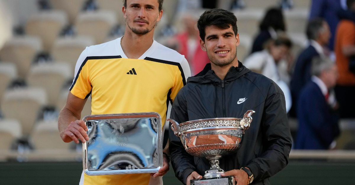 Alcaraz. Abierto de Francia.